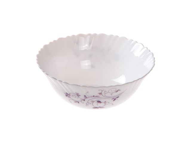 Купить салатник стеклокерамический, 205 мм, круглый, серия Пурпурное сияние, DIVA LA OPALA (15-120522) (Collection Classique)