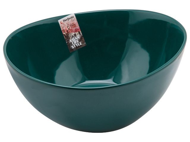 Купить салатник керамический, 20.5х17.5 см, серия ASIAN, зеленый, PERFECTO LINEA (17-120173)
