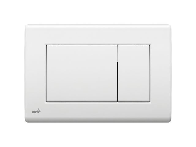 Купить кнопка управления для систем инсталляций (белая), Alcaplast (M270-RU)