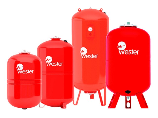 Купить бак мембранный для отопления Wester WRV24 (WESTER)