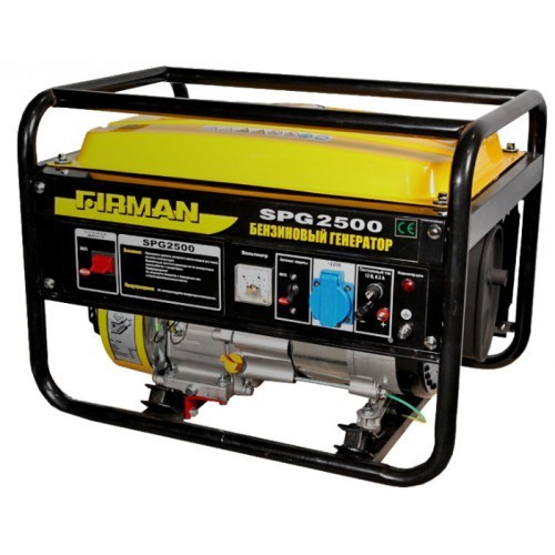 Купить бензиновый генератор Firman SPG2500