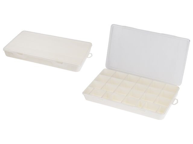Купить органайзер для хранения мелочей с разделителями Keeplex Fiori XL, 35,5х20х4,5 см, бел облако, BRANQ (KL401710048)
