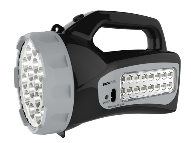 Купить фонарь светодиодный Accu7-L19/L16-gy (черн.) аккумуляторный JAZZway (4897062850980) (JAZZWAY)