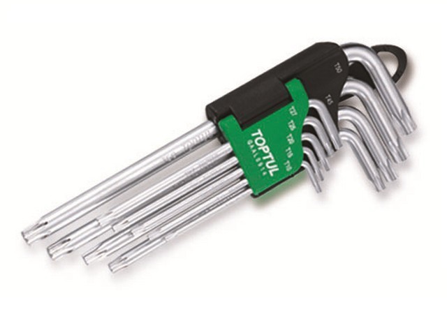 Купить набор ключей Torx T10-Т50 9шт длинных TOPTUL (GAAL0914)