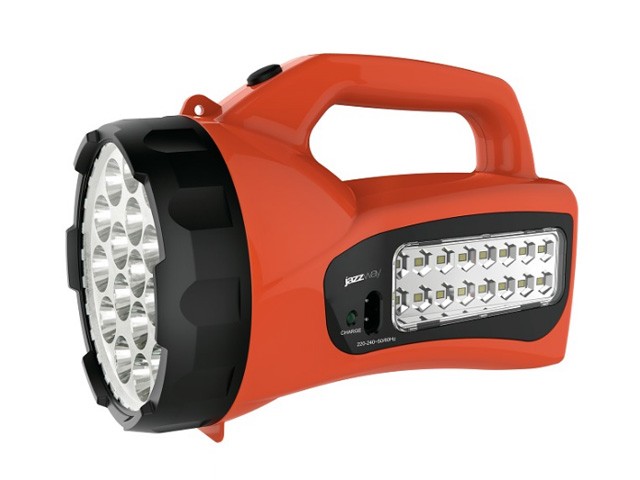 Купить фонарь светодиодный Accu7-L19/L16-gy (оранж.) аккумуляторный JAZZway (2850997) (JAZZWAY)