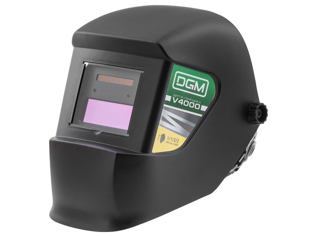 Купить щиток сварщика  с самозатемняющимся светофильтром DGM V4000 (1/1/2/2; 91х35мм; DIN 3/11)