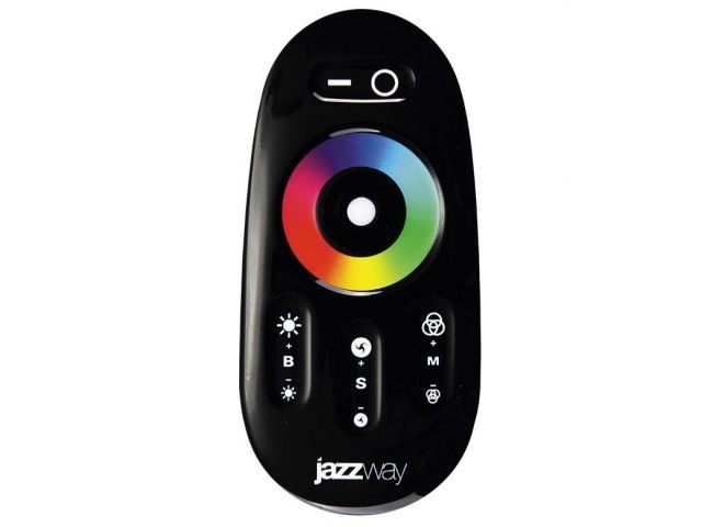 Купить контроллер PRC-4000RF RGB BL (черный)   12/24V 216/432Вт Jazzway (1019295) (JAZZWAY)