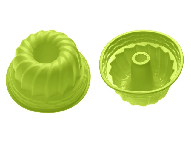 Купить форма для выпечки, силиконовая, кекс, 24 х 10.5 см, зеленая, PERFECTO LINEA (20-002813)