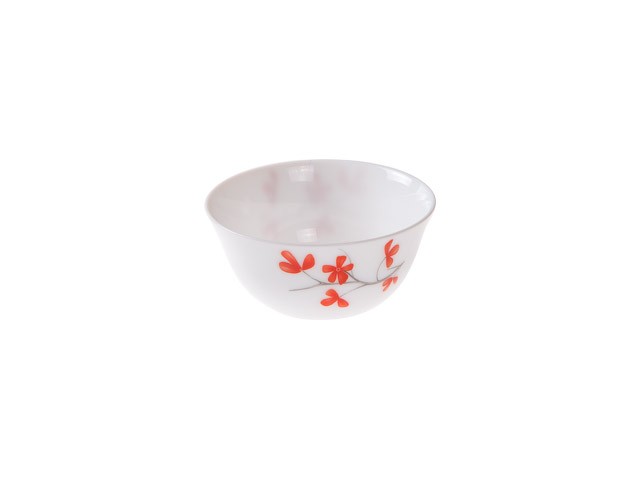 Купить салатник стеклокерамический, 120 мм, круглый, серия Цветок вишни, DIVA LA OPALA (15-112025) (Collection Ivory)