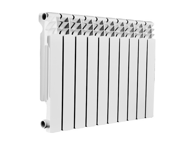 Купить радиатор биметаллический 500/80, 10 секций SAS (10 секций) (HF-500B10)
