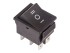 Купить выключатель клавишный 250V 15А (6с) ON-OFF-ON (RWB-508, SC-767) черный с нейтралью REXANT (36-2370)