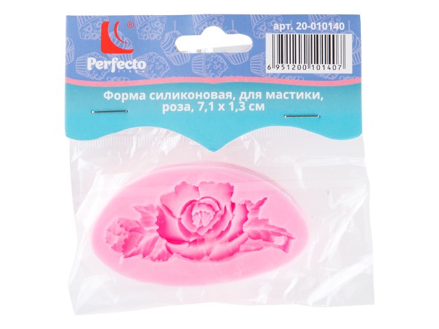 Купить форма силиконовая, для мастики, роза, 7.1 х 1.3 см, PERFECTO LINEA (Супер цена!) (20-010140)