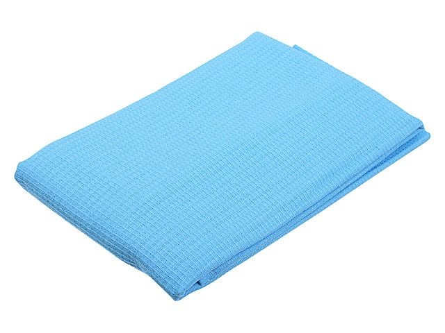 Купить полотенце-простынь банное вафельное голубое, 80х150 см, Банные штучки ( 33475) (БАННЫЕ ШТУЧКИ)