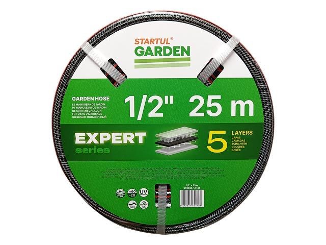 Купить шланг поливочный 1/2" 25м STARTUL GARDEN EXPERT (ST6035-1/2-25) (5 слоев)
