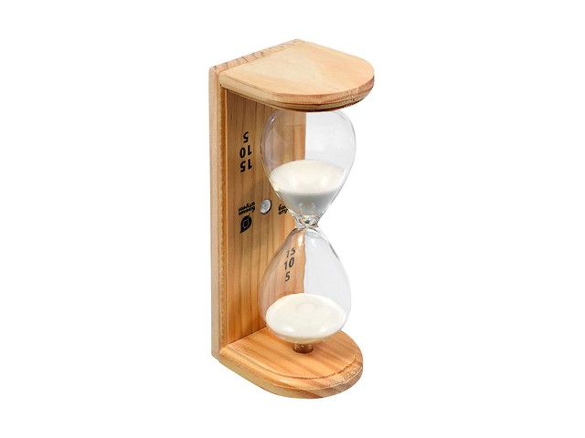 Купить часы песочные для бани и сауны "Люкс", 6,5х9х19,5 см "Банные штучки" (18035) (БАННЫЕ ШТУЧКИ)