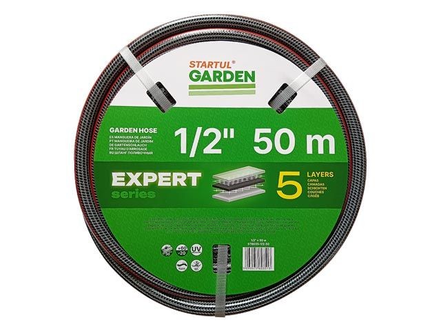 Купить шланг поливочный 1/2" 50м STARTUL GARDEN EXPERT (ST6035-1/2-50) (5 слоев)