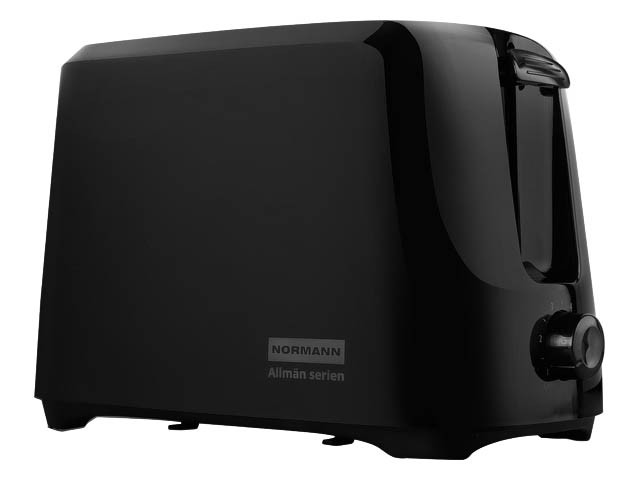 Купить тостер AST-023 NORMANN (700 Вт, 2 ломтика, черный цвет)