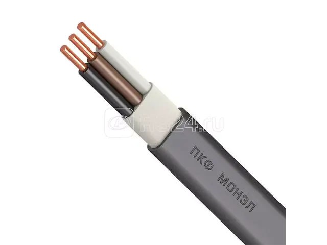 Купить кабель ВВГ-Пнг(A)-LS 3х1,5 (бухта 100м) Ч (Монэл) (560806) (ЭС)