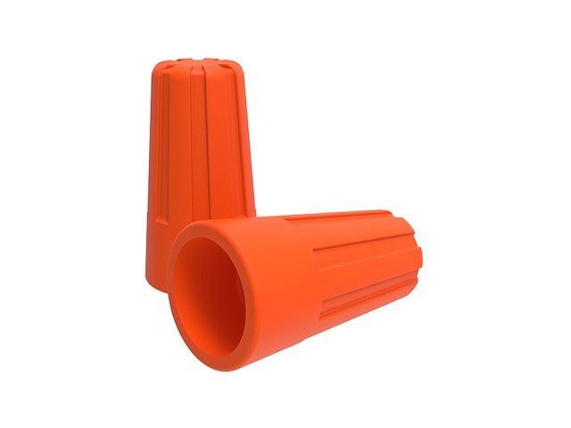 Купить соединительный изолирующий зажим СИЗ-3, d3,3 мм (1,5-5,75 мм2) оранжевый (упак. 100 шт.) REXANT (07-5218)