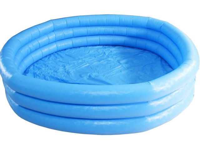 Купить надувной детский бассейн Crystal Blue, 168х38 см, INTEX (от 2 лет) (58446NP)