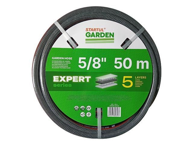 Купить шланг поливочный 5/8" 50м STARTUL GARDEN EXPERT (ST6035-5/8-50) (5 слоев)