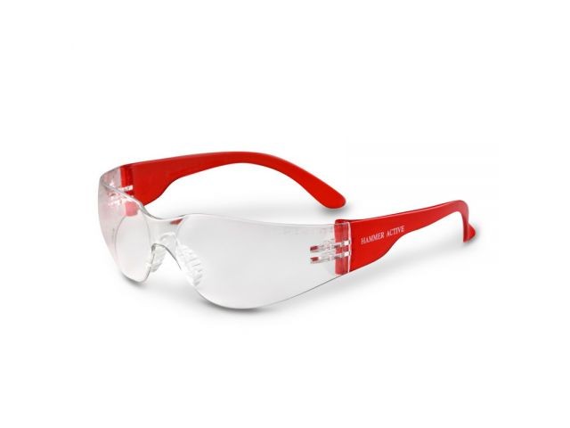 Купить очки открытые СОМЗ О-15 HAMMER ACTIVE прозрачные PC Super с мягким носоупором (РС super - поликарбонатное стекло) (11530-5)