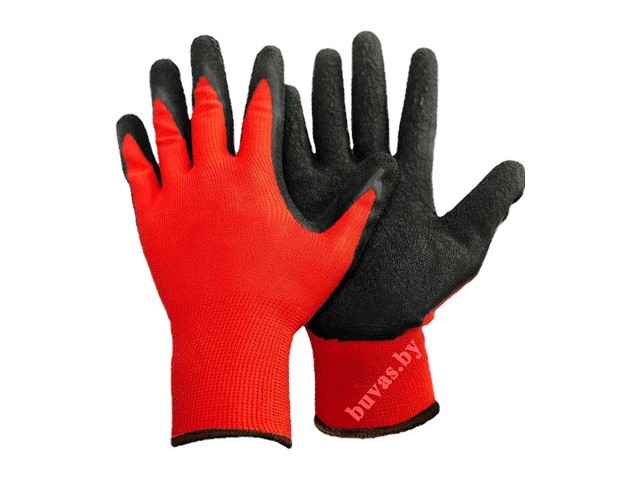 Купить перчатки нейлон латекс вспенен. неполн. покрытие 13кл. (Р.9) (TR-797)