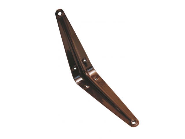 Купить кронштейн с ребром жесткости 100х125 мм коричневый STARFIX (SMP-66368-1)
