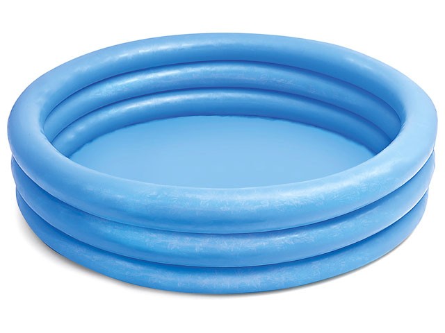 Купить надувной детский бассейн Crystal Blue, 114х25 см, INTEX (от 2 лет) (59416NP)