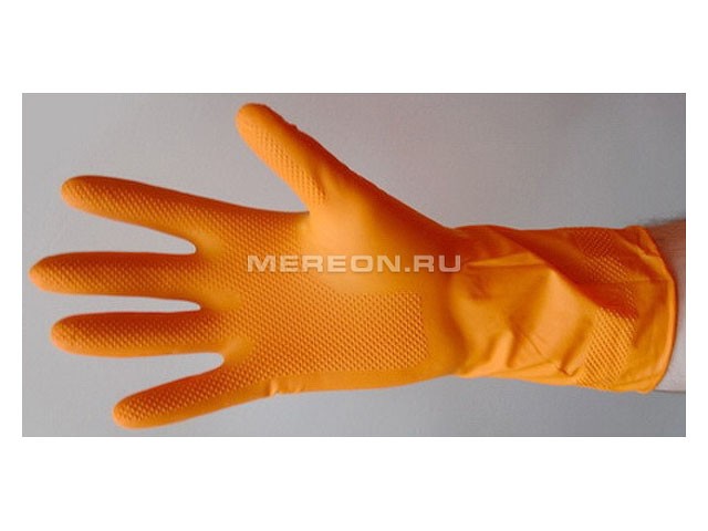 Купить перчатки латексные хозяйственные р-рM (ПЕР012)