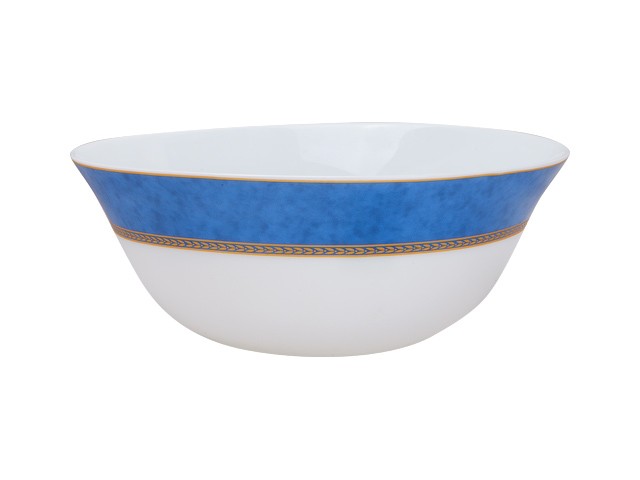 Купить салатник стеклокерамический, 205 мм, круглый, серия AMEERAH BLUE (Амира блю), DIVA LA OPALA (Sovrana Collection) (15-120539)
