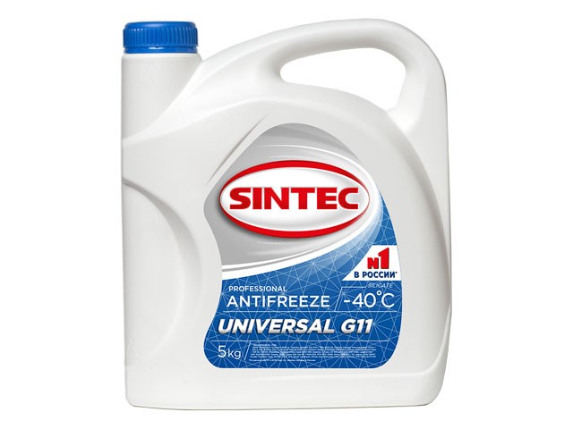 Купить антифриз Sintec-40 G11 Universal (синий) 5кг (800522) (SINTEC)