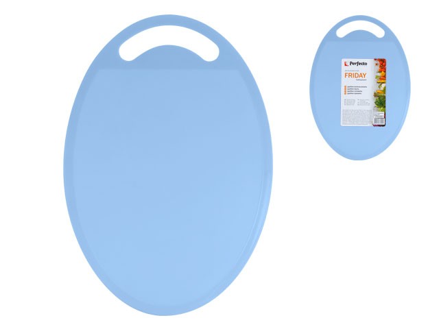 Купить доска разделочная Friday голубой, PERFECTO LINEA (215х310 мм) (21-076003)