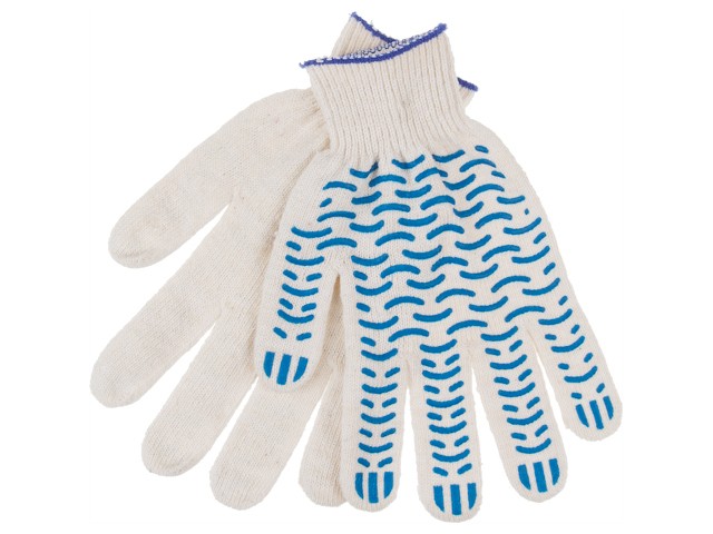 Купить перчатки х/б с ПВХ "Волна" 10класс STARTUL (ST7162)