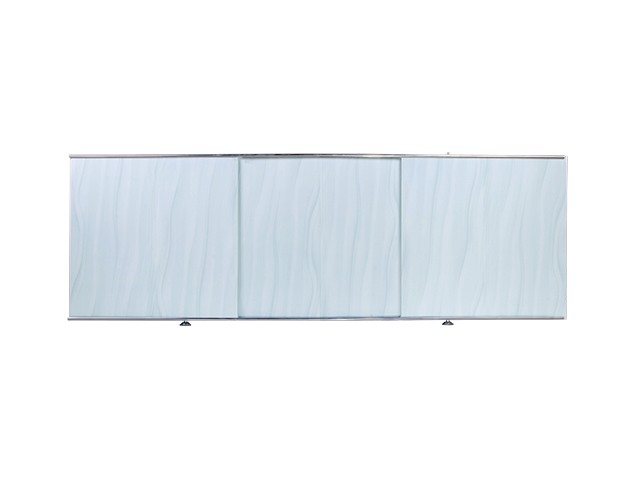 Купить экран под ванну 1,5 м, волна голубая, PERFECTO LINEA (36-000156)