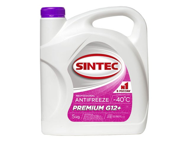 Купить антифриз Sintec-40 G12 plus PREMIUM 5кг (990450) (SINTEC)