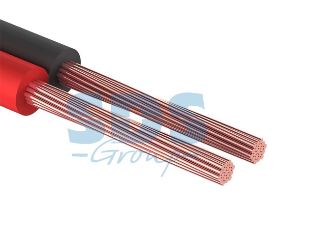 Купить кабель акустический ШВПМ 2х0,75 мм2 красно-черный (бухта 100 м) PROconnect (01-6104-6) (PROCONNECT)