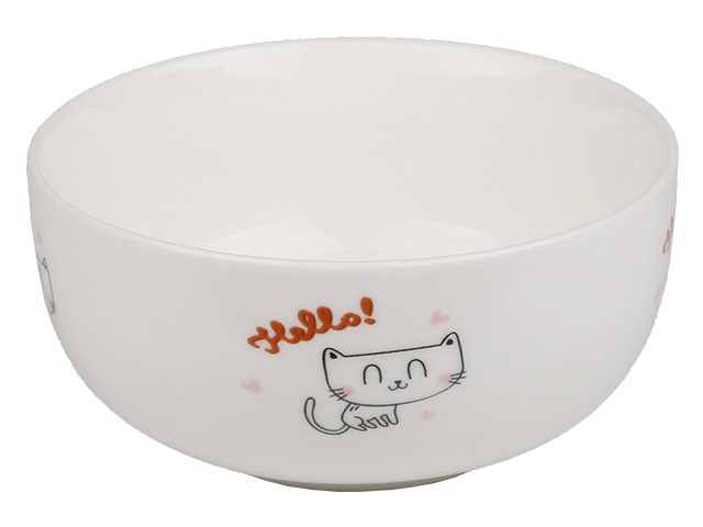 Купить миска керамическая, 500 мл, Hello Cat,  PERFECTO LINEA (30-825527)