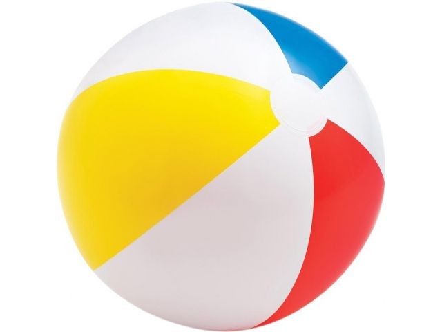 Купить надувной мяч, 4-х цветный, 51 см, INTEX (от 3 лет) (59020NP)