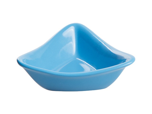 Купить салатник керамический, 132 мм, треугольный, серия Адана, синий, PERFECTO LINEA (Супер цена!) (18-153401)