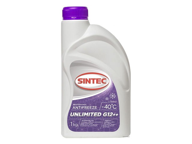 Купить антифриз Sintec-40 UNLIMITED G12 plus plus 1кг (801502) (SINTEC)
