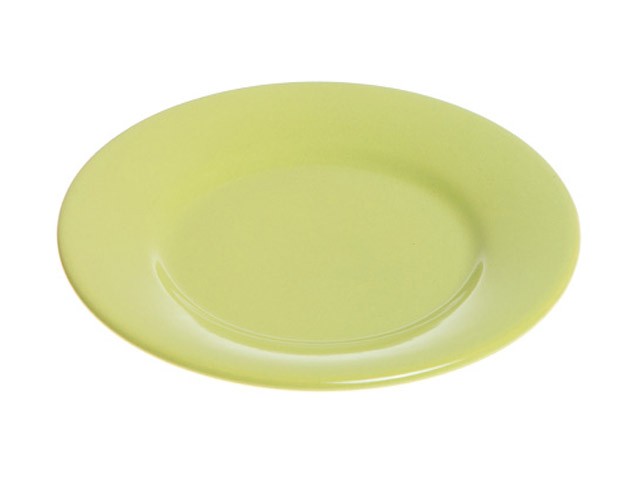 Купить тарелка обеденная керамическая, 241 мм, круглая, серия Лапсеки, оливковая, PERFECTO LINEA (Супер цена!) (16-124302)