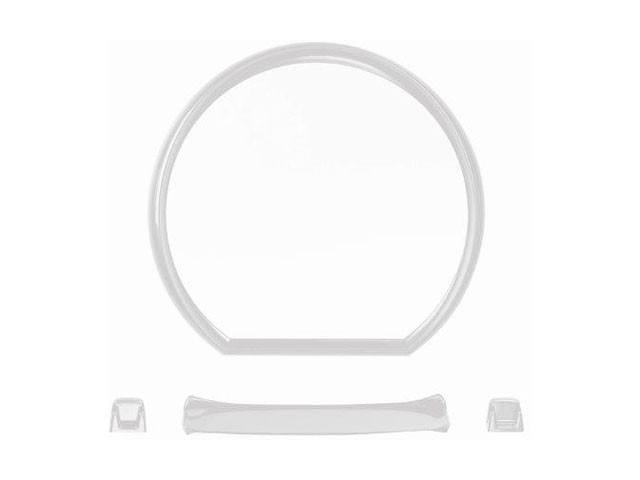 Купить набор для ванной Lumi ring, снежно-белый, BEROSSI (Размер   450*39*590) (НВ37201000)