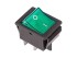 Купить выключатель клавишный 250V 16А (4с) ON-OFF зеленый с подсветкой (RWB-502, SC-767, IRS-201-1) REXAN (36-2332) (REXANT)
