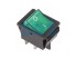Купить выключатель клавишный 250V 16А (4с) ON-OFF зеленый с подсветкой (RWB-502, SC-767, IRS-201-1) REXAN (36-2332) (REXANT)