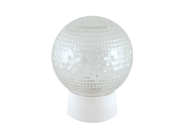 Купить светильник НББ 64-60-025 УХЛ4 (шар стекло "Цветочек"/прямое основание) TDM (SQ0314-0007)