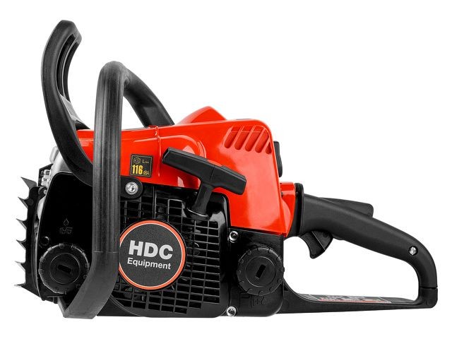 Купить бензопила HDC HD-C180 без шины и цепи (1.50 кВт, 2.0 л.с., 31.8 см3, вес 4 кг) (HD6210-1)