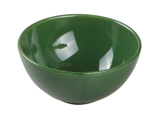 Купить салатник керамический, 123 мм, круглый, серия Кютахья, зеленый, PERFECTO LINEA (Супер цена!) (18-612309)