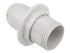 Купить патрон пластиковый термостойкий с кольцом Е14 белый c этикеткой (упак. 10 шт.) REXANT (11-8823)
