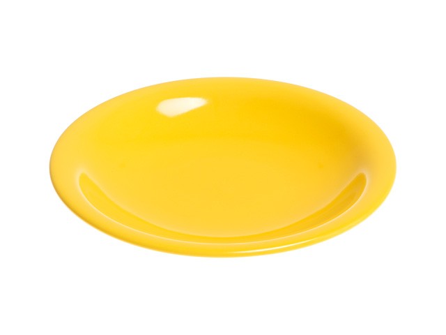 Купить тарелка глубокая керамическая, 221 мм, круглая, серия Самсун, желтая, PERFECTO LINEA (Супер цена!) (17-225117)